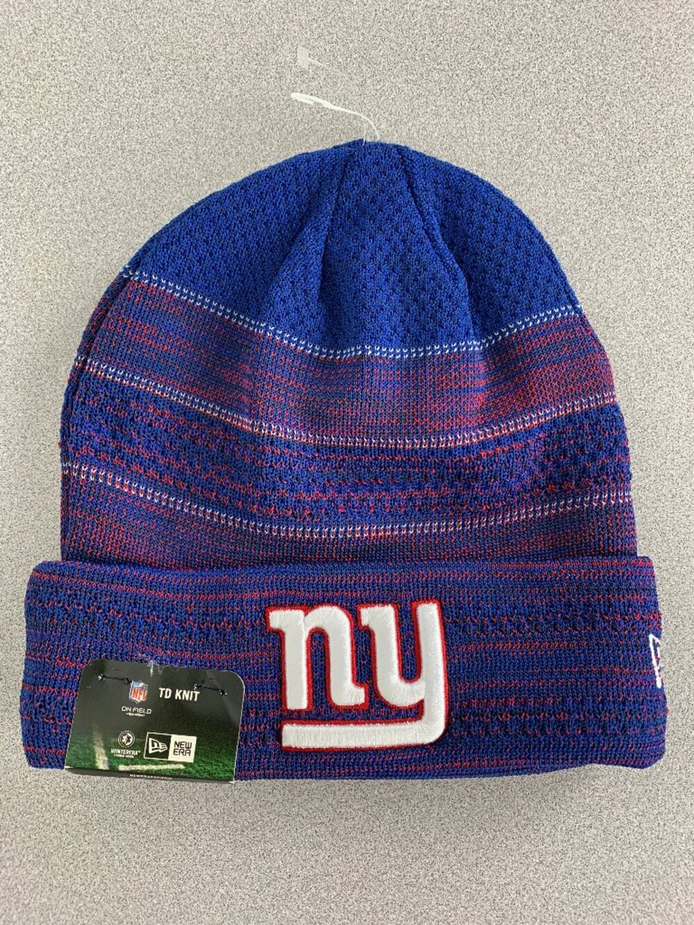 New Era New York Giants TD Knit Blue Beanie NWT